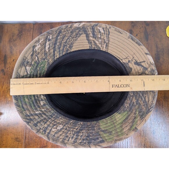 Vintage Realtree Camo Fedora Bush Hat Cap YA Youngan Outdoor Hunting Clean Mens - Picture 12 of 14